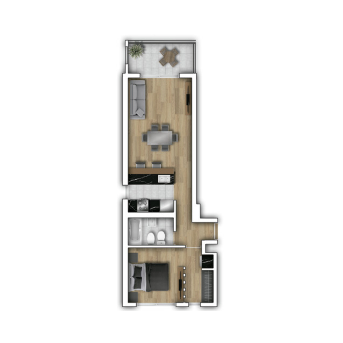 1 Dormitorio D del 1 al 5